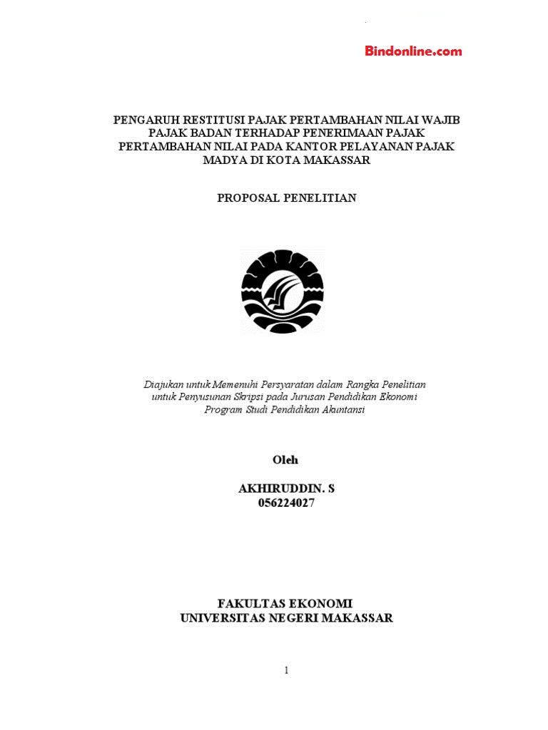 contoh skripsi akuntansi keuangan