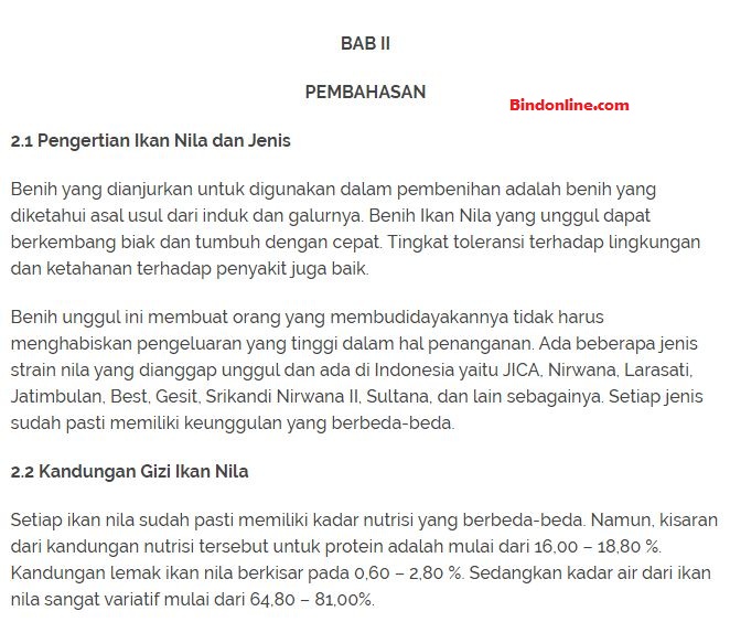 Contoh Makalah yang Baik dan Benar Sesuai Ketentuan 