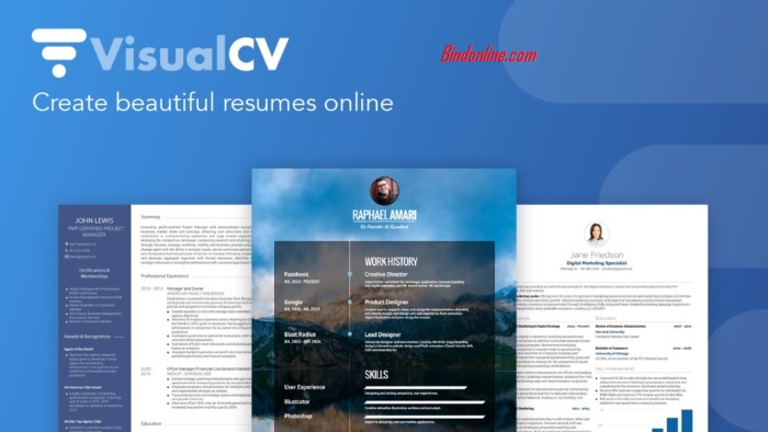 VisualCV, website membuat CV yang keren